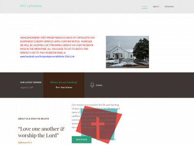 fpclafollette.org snapshot