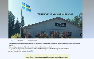 vastansjolokalen.se snapshot