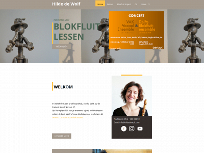 hildedewolf.com snapshot