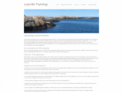 lysanderpsykologi.se snapshot