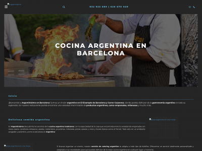 www.restauranteargentinobarcelona.es snapshot