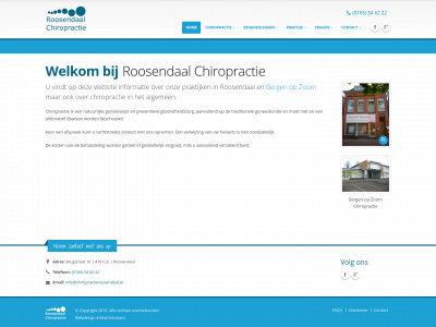 chiropractieroosendaal.nl snapshot