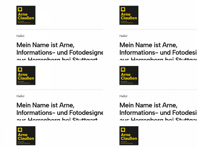 arneclaussen.de snapshot