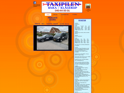 taxipilen.se snapshot