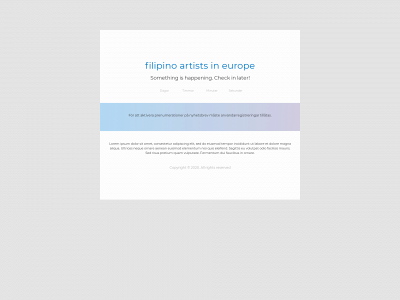 filipinoartists.eu snapshot