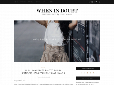 whenindoubtblog.com snapshot