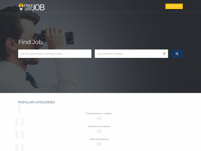 free360job.com snapshot
