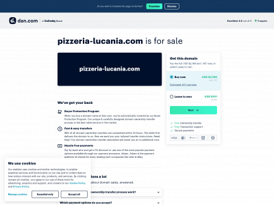 pizzeria-lucania.com snapshot