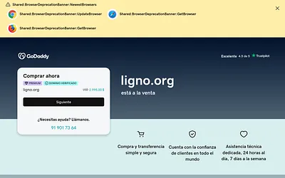 www.ligno.org snapshot