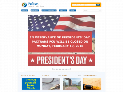 ptfcu.org snapshot