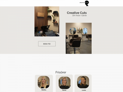 creativecuts.se snapshot