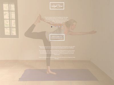 www.yogawithcat.co.uk snapshot