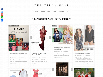 theviralwall.com snapshot