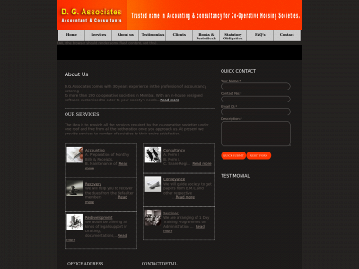 dgassociates.in snapshot