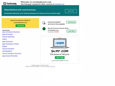 overlandoracle.com snapshot