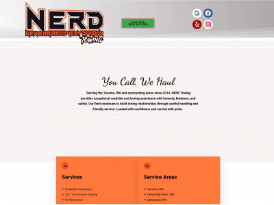 nerdtowing.com snapshot