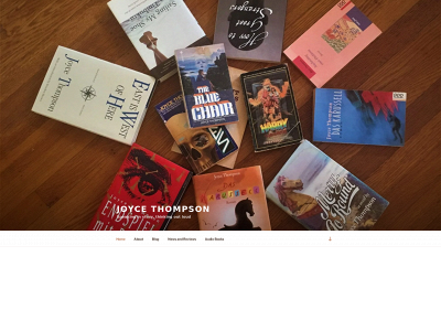 joycethompsonwrites.com snapshot