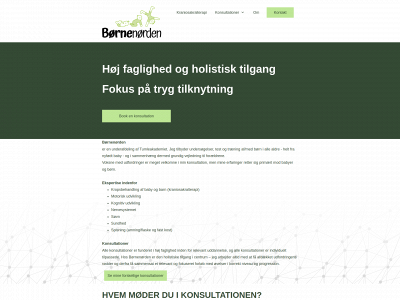 børnenørden.dk snapshot