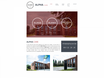 alpha-care.be snapshot