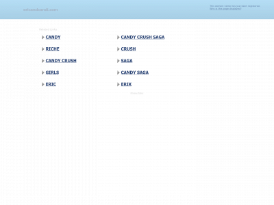 ericandcandi.com snapshot