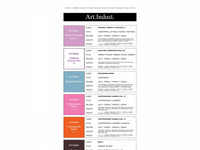 art-indust.com snapshot