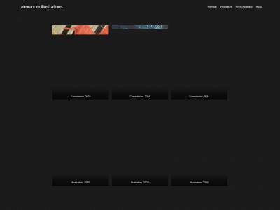 alexanderillustrations.com snapshot