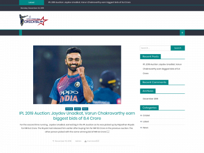 cricksl.com snapshot