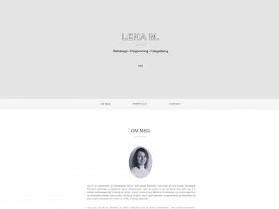 lenam.no snapshot