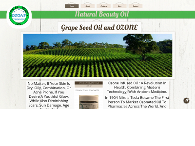 naturalbeautyoil.com snapshot