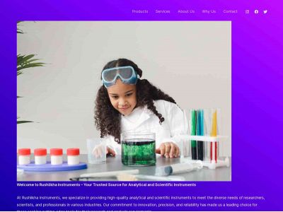 rushiikhainstruments.com snapshot