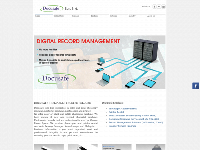 www.docusafe.com.my snapshot