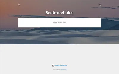 bentevoet.blog snapshot