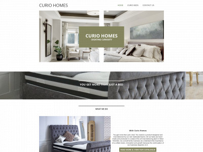 curio-homes.com snapshot