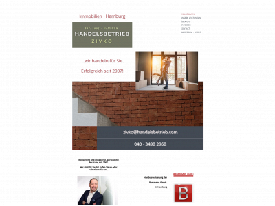 handelsbetrieb.com snapshot