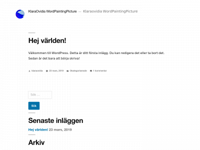 klaraovidia.com snapshot