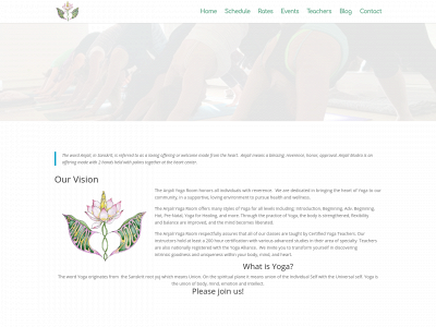 anjaliyogaroom.com snapshot