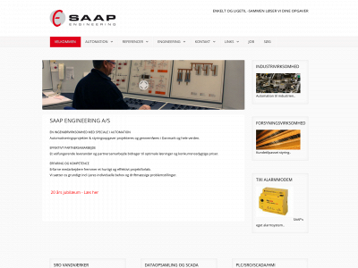 saap.dk snapshot