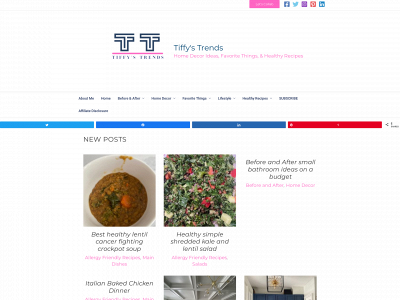 tiffystrends.com snapshot