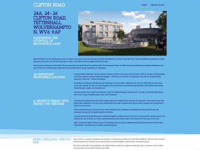 cliftonroadconsultation.co.uk snapshot