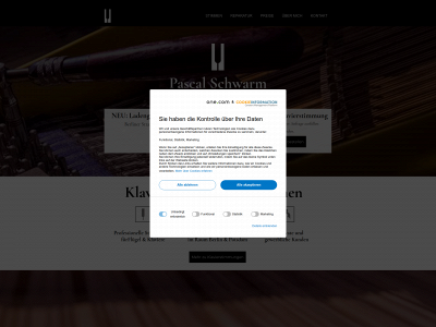 pascalschwarm.de snapshot