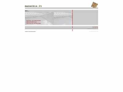 mazeikis.lt snapshot