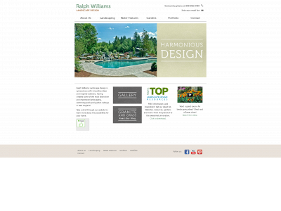 ralphwilliamslandscapedesign.com snapshot