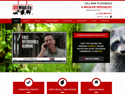 911wildlife.com snapshot