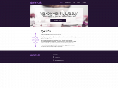 sjæleliv.dk snapshot
