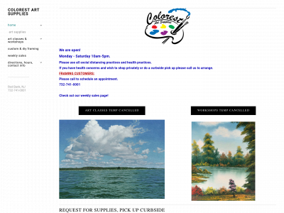 www.colorestartsupplies.com snapshot