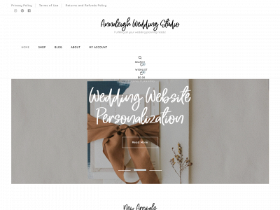 annaleighweddingstudio.com snapshot