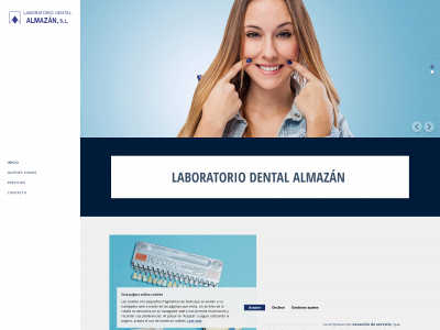 laboratoriodentalalmazan.com snapshot