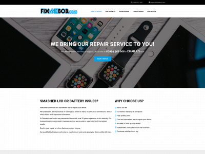fixmebob.com snapshot