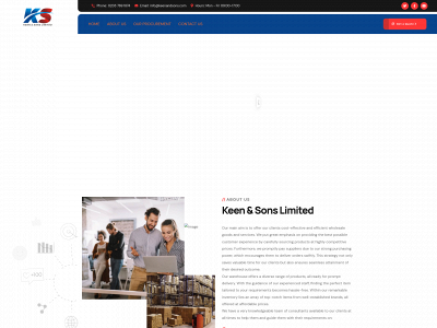 keenandsons.com snapshot