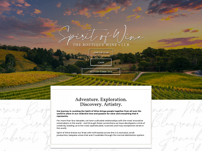 spiritofwine.com snapshot